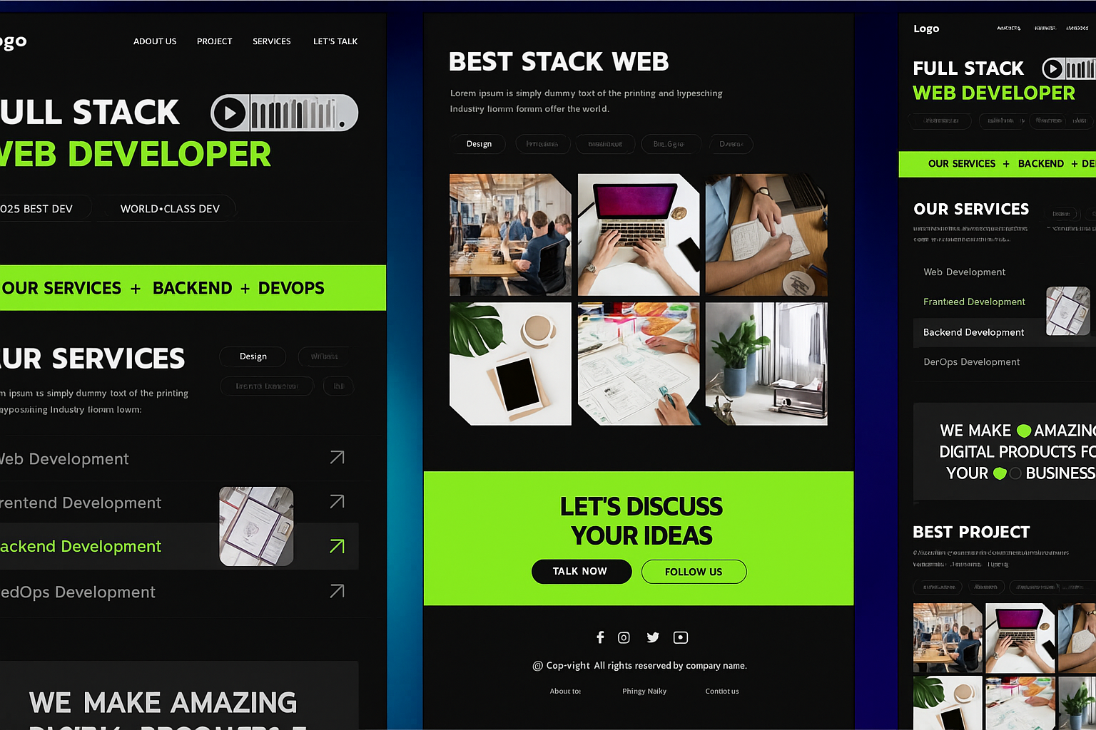 Full Stack Development